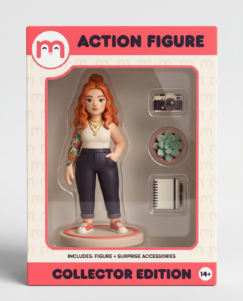 Action figure example