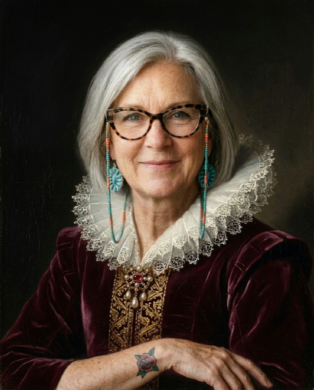 A Renaissance portrait on your phone